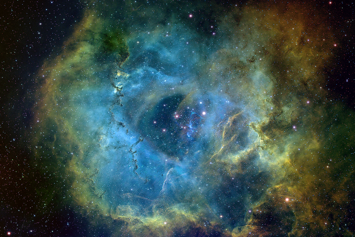 NGC 2237, THE ROSETTE NEBULA , MONOCEROS
